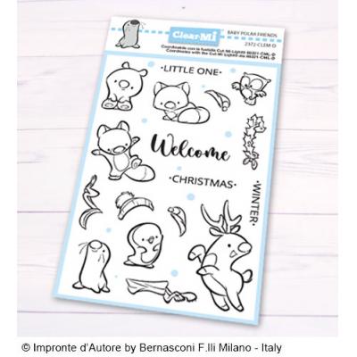 Impronte d’Autore Clear Stamps - Baby Polar Friends